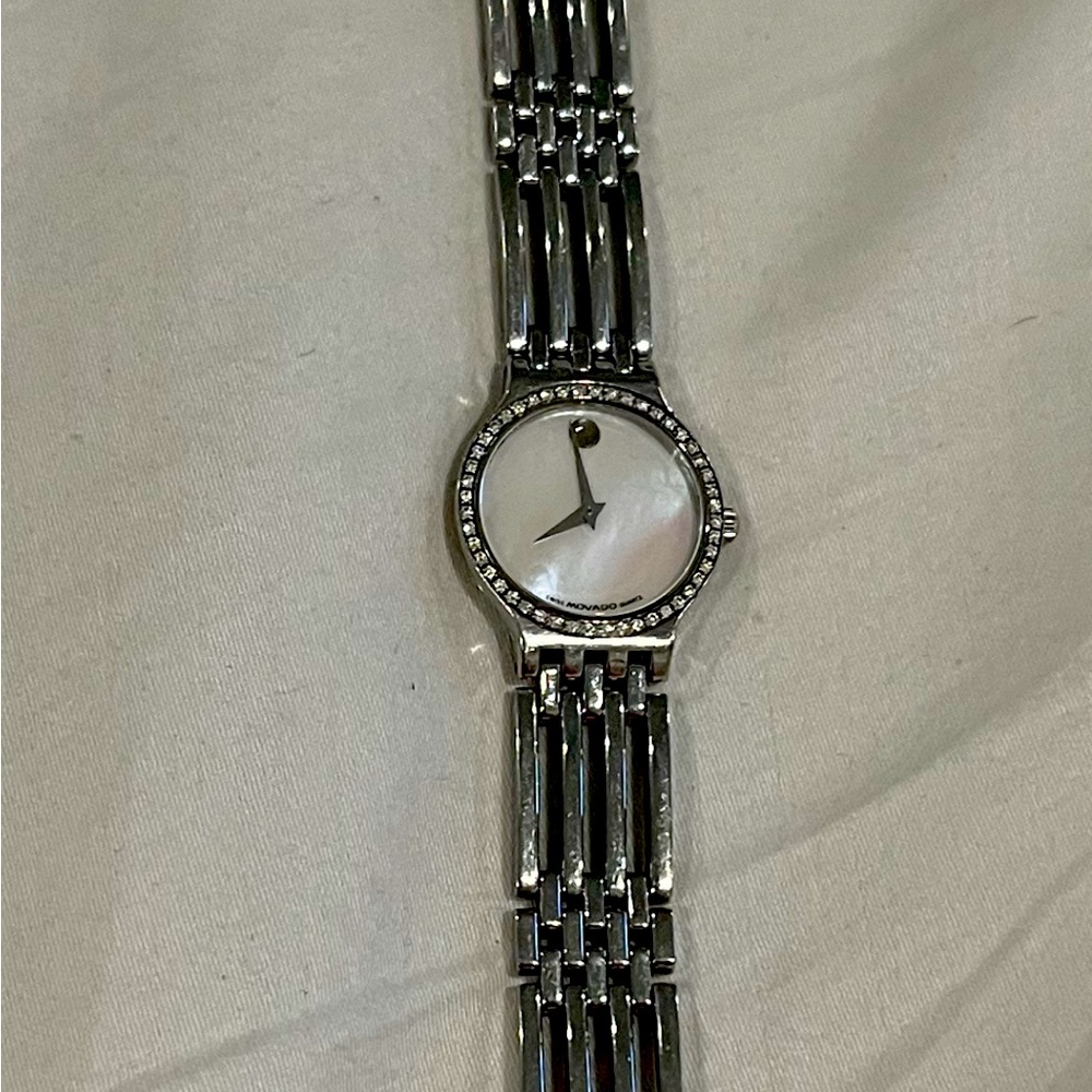 Women’s Movado watch Silvertone